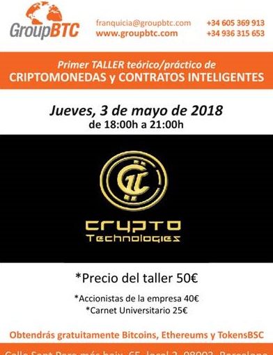 Taller Teórico/Práctico de criptomonedas y contratos inteligentes